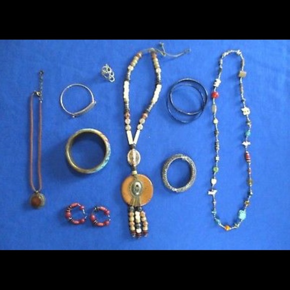 assorted Jewelry - Tribal Boho Festival Jewelry Lot Set